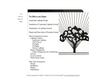 Tablet Screenshot of landscapelightinginc.net
